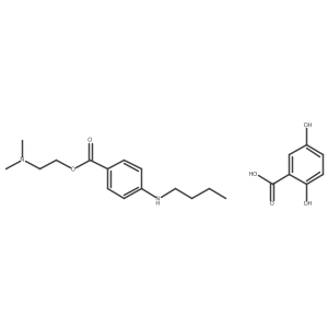 Tetracaine gentisate结构式