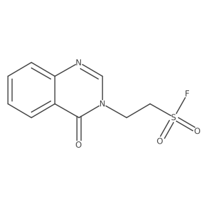 2-(4-Oxo-3,4-dihydroquinazolin-3-yl)ethane-1-sulfonyl fluoride Structure