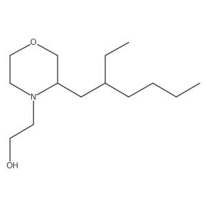 3-(2-Ethylhexyl)-4-morpholineethanol Structure