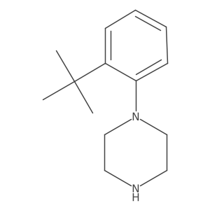 1-(2-Tert-butylphenyl)piperazine Structure