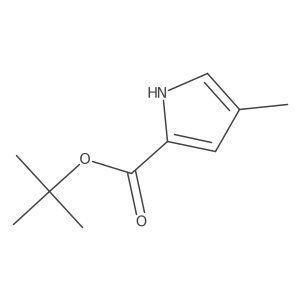 tert-Butyl 4-methyl-1H-pyrrole-2-carboxylate结构式