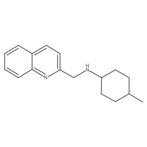 N-(4-Methylcyclohexyl)-2-quinolinemethanamine Structure