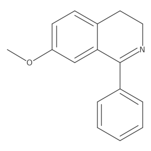 7-Methoxy-1-phenyl-3,4-dihydroisoquinoline结构式