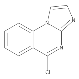 5-Chloroimidazo[1,2-a]quinazoline结构式