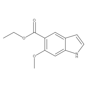 ethyl 6-methoxy-1H-indole-5-carboxylate Structure