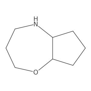 octahydro-2H-cyclopenta[b][1,4]oxazepine结构式