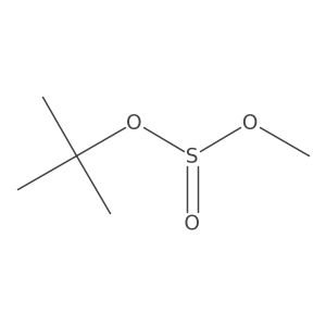 Tert-butyl methyl sulfite结构式