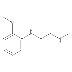 N1-(2-Methoxyphenyl)-N2-methyl-1,2-ethanediamine结构式