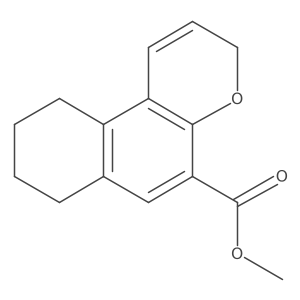 methyl 3H,7H,8H,9H,10H-cyclohexa[f]chromene-5-carboxylate Structure