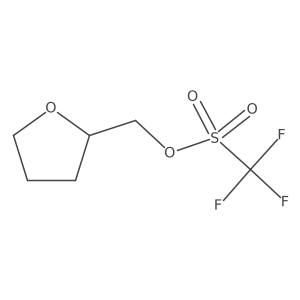 Tetrahydrofuranylmethyl triflate结构式