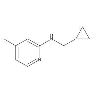 N-(cyclopropylmethyl)-4-methylpyridin-2-amine Structure