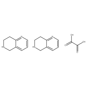 Bis(5,6,7,8-tetrahydro-1,6-naphthyridine); oxalic acid Structure