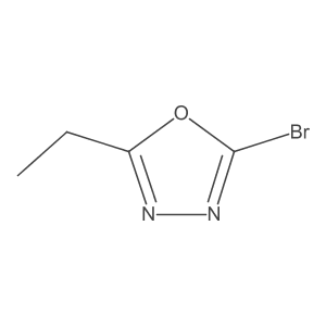 2-Bromo-5-ethyl-1,3,4-oxadiazole Structure