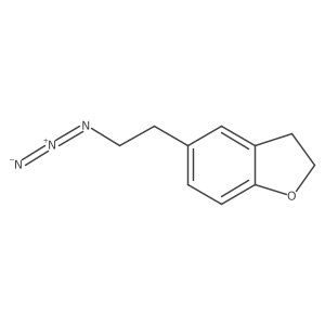 5-(2-Azidoethyl)-2,3-dihydro-1-benzofuran Structure
