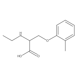 N-Ethyl-O-(o-tolyl)-L-serine Structure