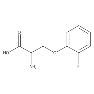 O-(2-Fluorophenyl)-L-serine Structure