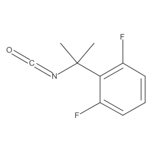 1,3-Difluoro-2-(2-isocyanatopropan-2-yl)benzene结构式