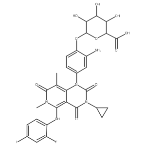 Trametinib metabolite M4 Structure