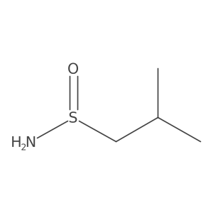 2-Methylpropane-1-sulfinamide结构式