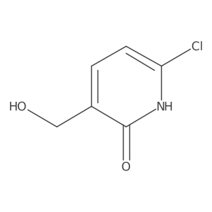 6-Chloro-3-(hydroxymethyl)pyridin-2-ol Structure