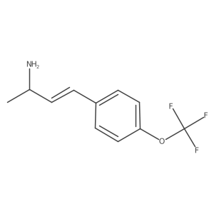 4-[4-(Trifluoromethoxy)phenyl]but-3-en-2-amine Structure