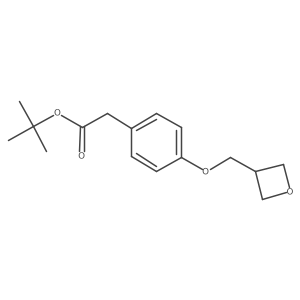 1,1-Dimethylethyl 4-(3-oxetanylmethoxy)benzeneacetate Structure