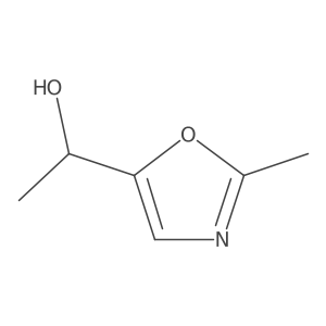 1-(2-Methyl-1,3-oxazol-5-yl)ethan-1-ol Structure