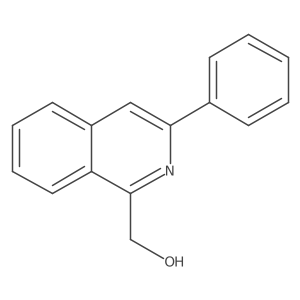 3-Phenyl-1-isoquinolinemethanol Structure
