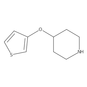 4-(Thiophen-3-yloxy)piperidine Structure