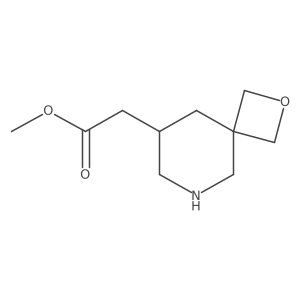 Methyl2-(2-oxa-6-azaspiro[3.5]nonan-8-yl)acetate结构式