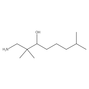 1-Amino-2,2,7-trimethyloctan-3-ol结构式