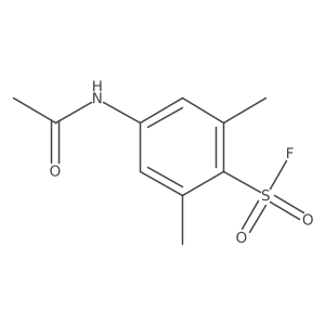 4-Acetamido-2,6-dimethylbenzene-1-sulfonyl fluoride Structure