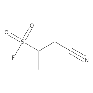 1-Cyanopropane-2-sulfonyl fluoride结构式