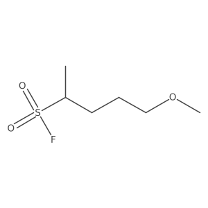 5-Methoxypentane-2-sulfonyl fluoride Structure