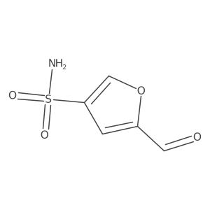 5-Formylfuran-3-sulfonamide结构式