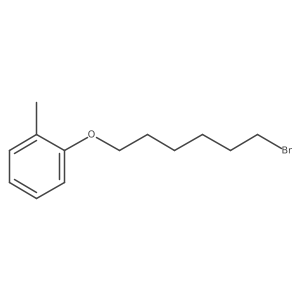 1-((6-Bromohexyl)oxy)-2-methylbenzene结构式