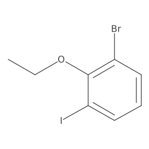 1-Bromo-2-ethoxy-3-iodobenzene Structure