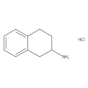 (R)-1,2,3,4-Tetrahydronaphthalen-2-amine hydrochloride Structure