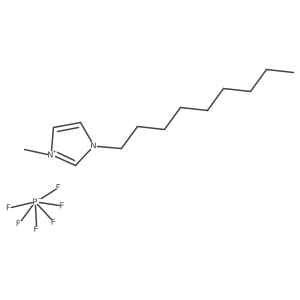 1-Methyl-3-nonylimidazolium hexafluorophosphate结构式