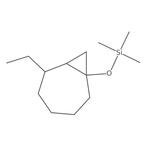 [(1S,6S,7R)-6-ethyl-1-bicyclo[5.1.0]octanyl]oxy-trimethylsilane Structure