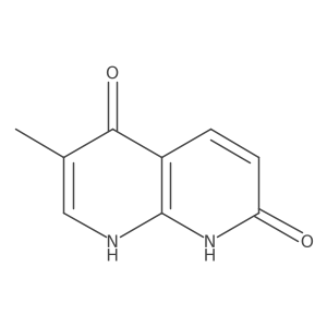 6-methyl-1,8-naphthyridine-2,5(1H,8H)-dione Structure