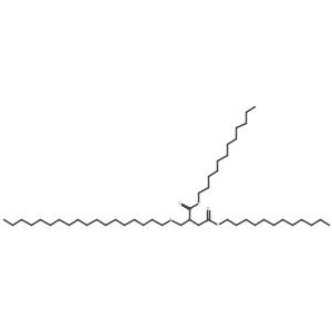 1,4-Didodecyl 2-[(octadecylthio)methyl]butanedioate结构式