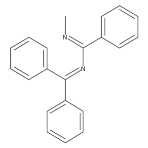 N-(Diphenylmethylene)-Na(2)-methylbenzenecarboximidamide结构式