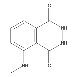 4-Hydroxy-8-(methylamino)phthalazin-1(2H)-one结构式