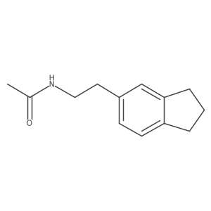N-(2-indan-5-yl-ethyl)-acetamide Structure
