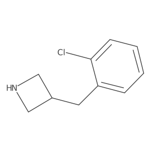3-[(2-Chlorophenyl)methyl]azetidine Structure