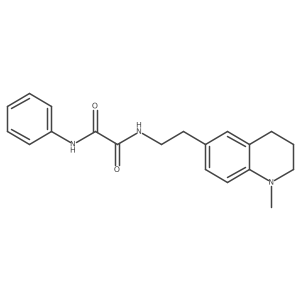 N1-(2-(1-methyl-1,2,3,4-tetrahydroquinolin-6-yl)ethyl)-N2-phenyloxalamide Structure