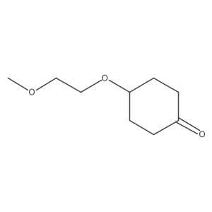 4-(2-Methoxyethoxy)cyclohexanone结构式