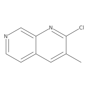 Cc1cc2ccncc2nc1Cl结构式