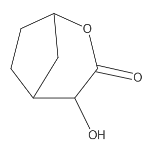 rel-(1R,4R,5S)-4-Hydroxy-2-oxabicyclo[3.2.1]octan-3-one结构式